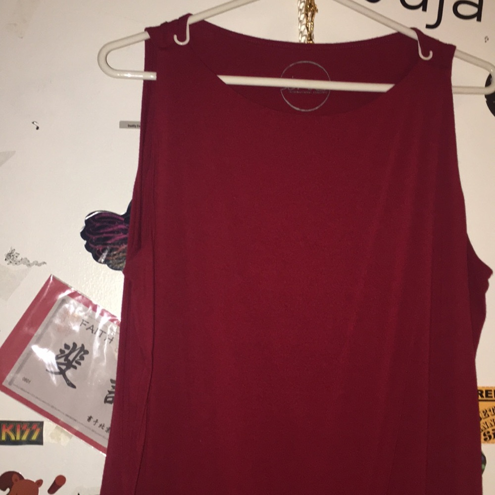 🔴5 for $25🔴 Burgundy formal tank top